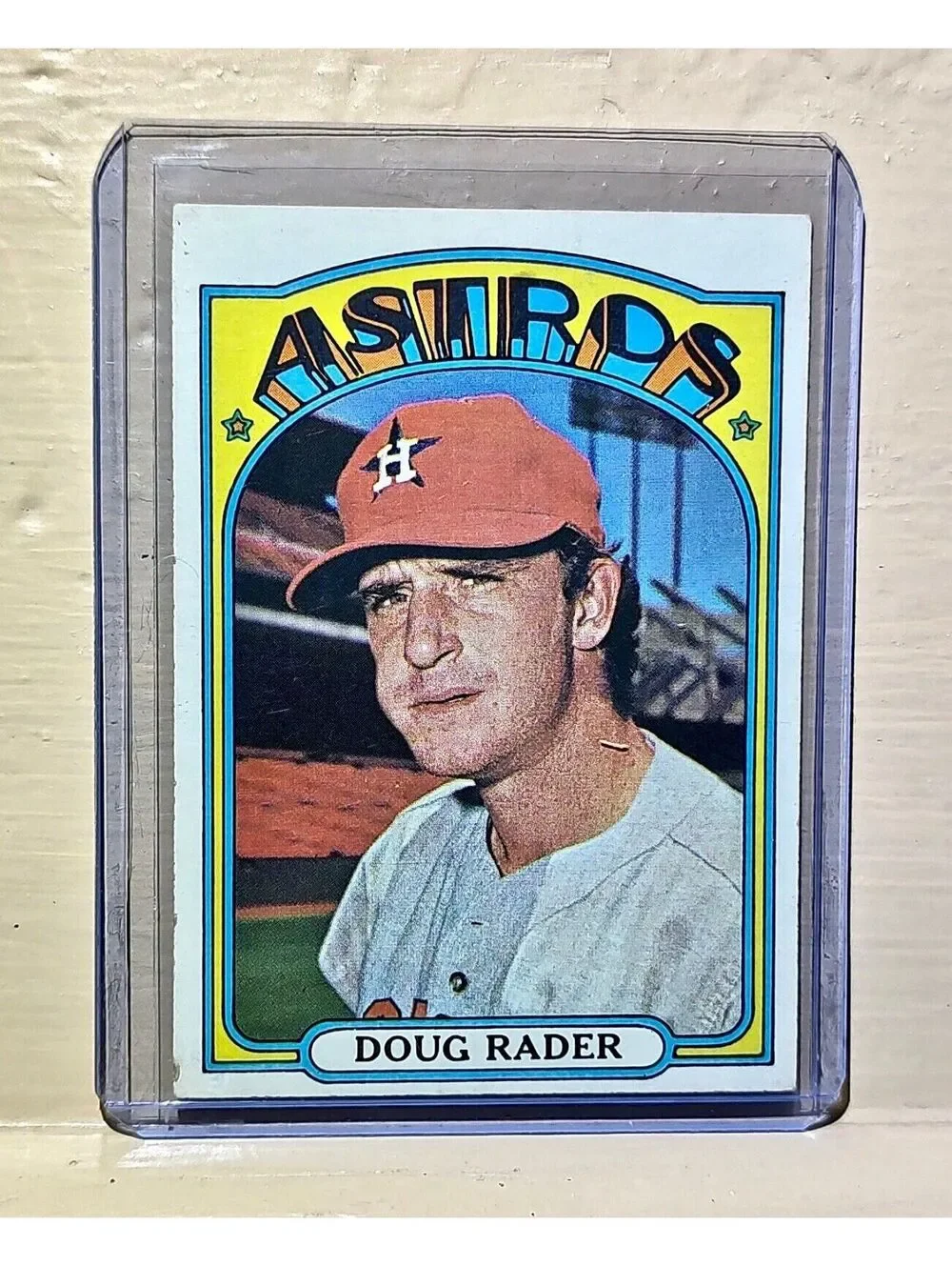 Doug Rader 1972 Topps MLB #536 Baseball Card Houston Astros